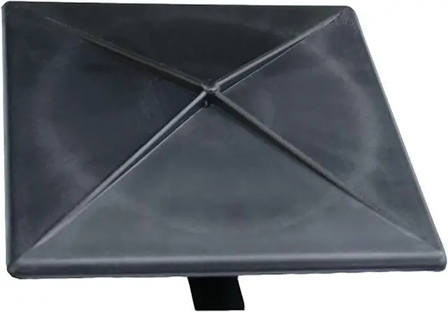 Main image of 6" Standard Square Pole Cap by Deltech Manufacturing