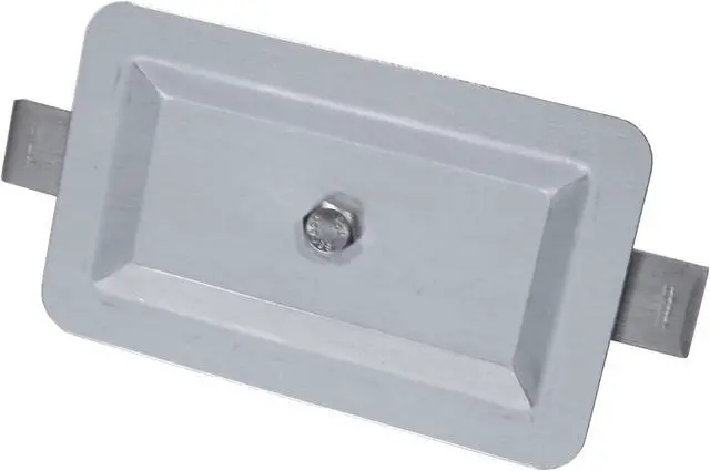 Alt view image 3 of 4 - Rectangle Hand Hole Cover for Light Poles 3" x 5" By Deltech Manufacturing