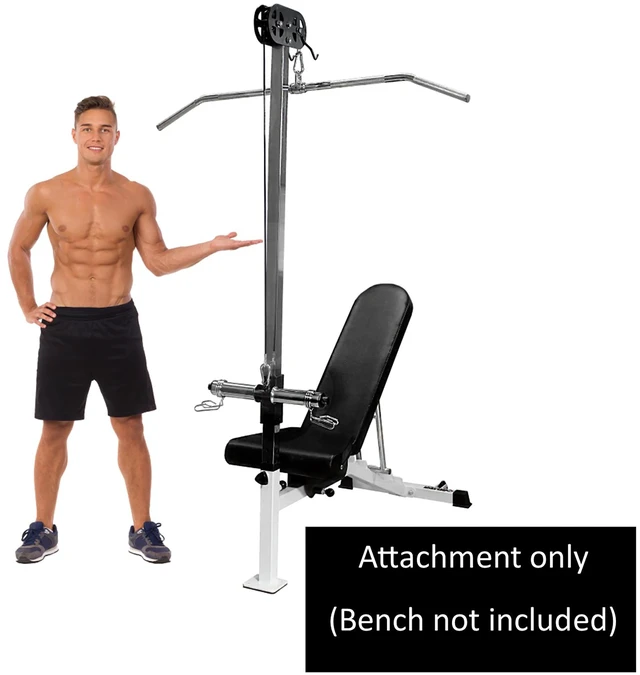 Alt view image 4 of 6 - DELTECH FITNESS DF1200BL LAT ATTACHMENT