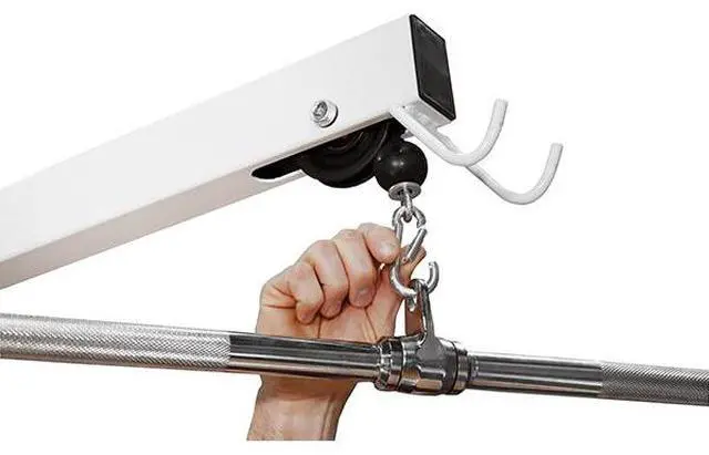 Alt view image 5 of 6 - Deltech Fitness Heavy Duty Revolving Lat Bar (MBT-148RH)