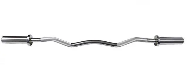 Main image of Deltech Fitness Olympic Preacher Curl Bar (OB-47)