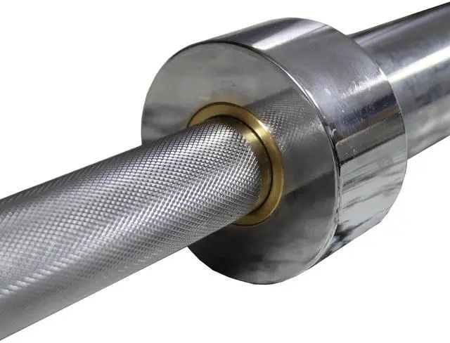 Alt view image 2 of 4 - Deltech Fitness 7' Chrome Olympic Bar