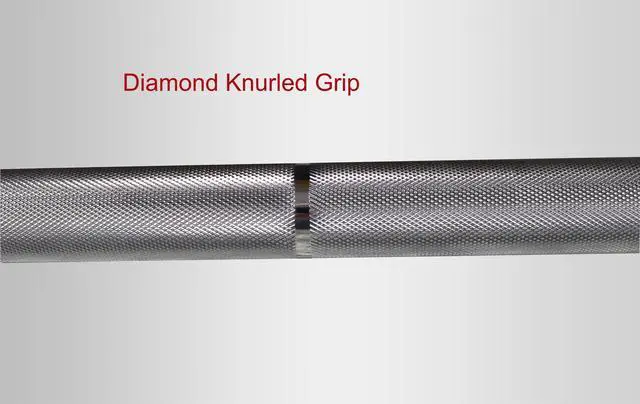 Alt view image 3 of 4 - Deltech Fitness 7' Chrome Olympic Bar