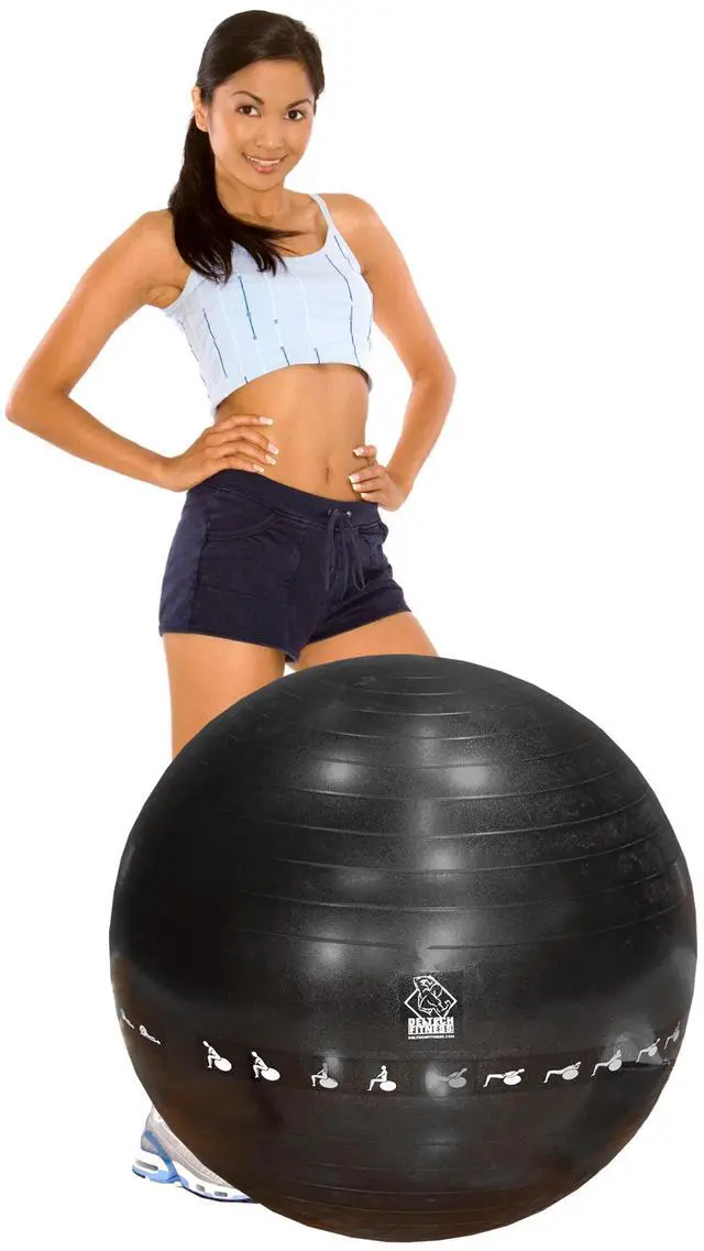 Alt view image 3 of 7 - Deltech Fitness Yoga Ball
