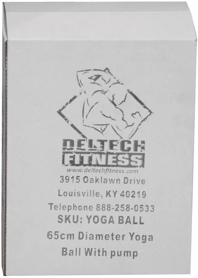 Alt view image 4 of 7 - Deltech Fitness Yoga Ball