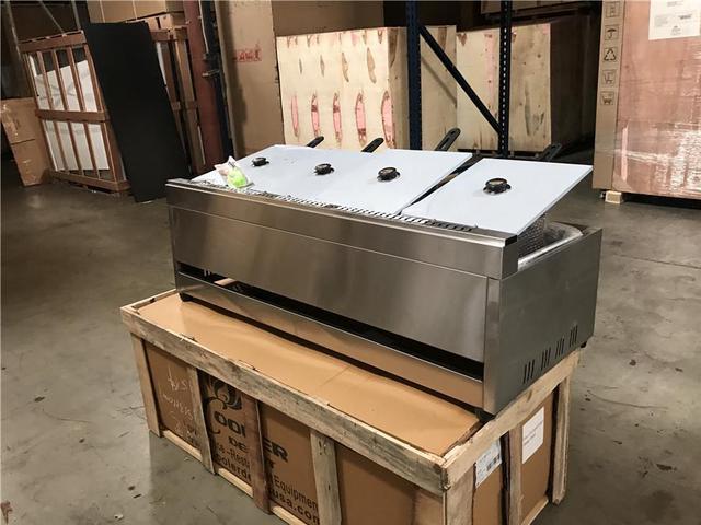 14 Gallon Commercial Countertop Four Deep Fryer FY6