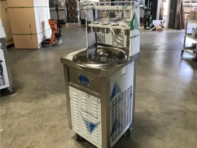 Main image of New One Pan Fried Ice Cream Roll Machine FI90