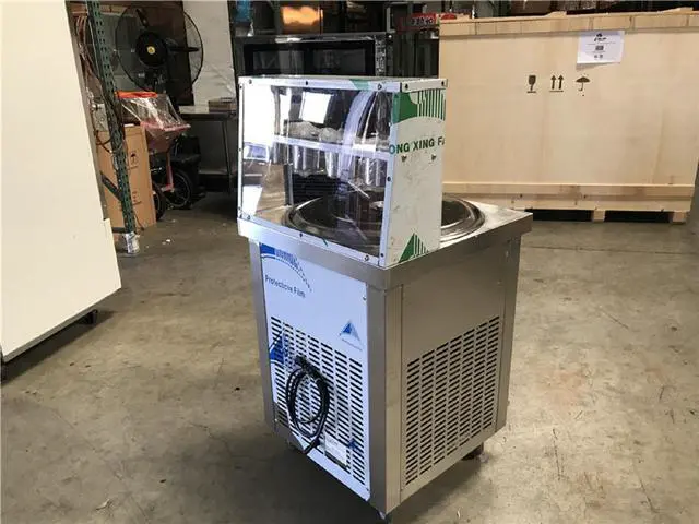 Alt view image 2 of 3 - New One Pan Fried Ice Cream Roll Machine FI90