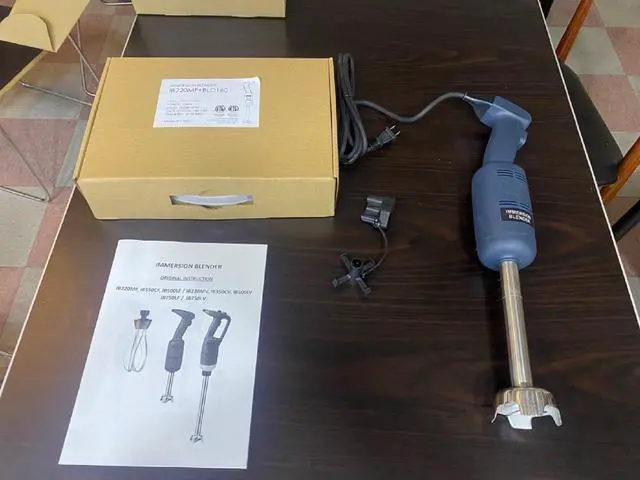Alt view image 2 of 3 - New Commercial Immersion Blender 220w+160mm