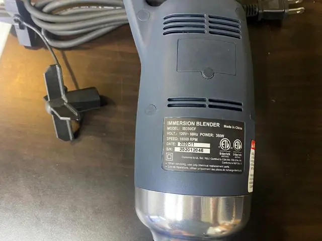 Alt view image 3 of 3 - New Commercial Immersion Blender 350w+300mm