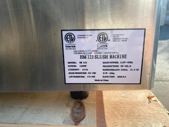 Alt view image 4 of 4 - New Smoothie/Margarita Maker Machine NSF HM123