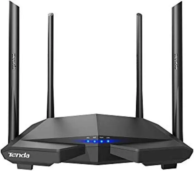 Alt view image 12 of 14 - Tenda AC1200 Dual Band WiFi Router, High Speed Wireless Internet Router with Smart App, MU-MIMO for Home (AC6),Black