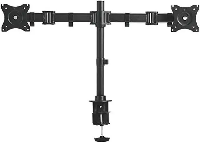 Alt view image 4 of 6 - Monitor Arm, Dual Monitor, Articulating, 32 X 3 X 17 1/2, Black