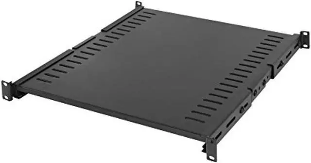 Alt view image 8 of 11 - 19" 1U Depth Adjstbl Shelf