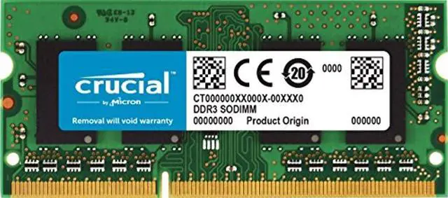 Alt view image 18 of 19 - Crucial - DDR3 - 4 GB - SO-DIMM 204-pin - 1600 MHz / PC3-12800 - CL11 - 1.35 V - unbuffered - non-ECC - for Apple iMac 2