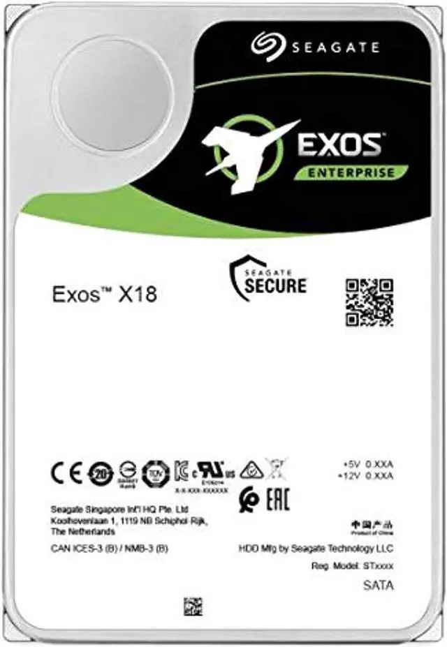 Alt view image 6 of 11 - Exos 12TB X18HDD 512E 4KN SATA