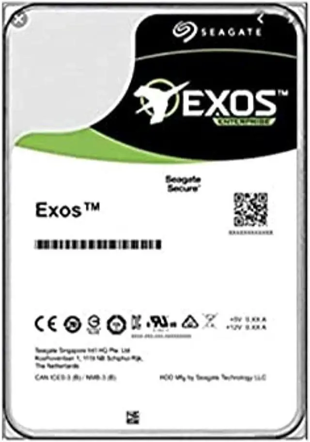 Alt view image 12 of 14 - Seagate Exos X16 ST14000NM003G 14TB 7200 RPM 256MB Cache SATA 6.0Gb/s 3.5" Hard Drives, 512E/4KN, SED Bare Drive