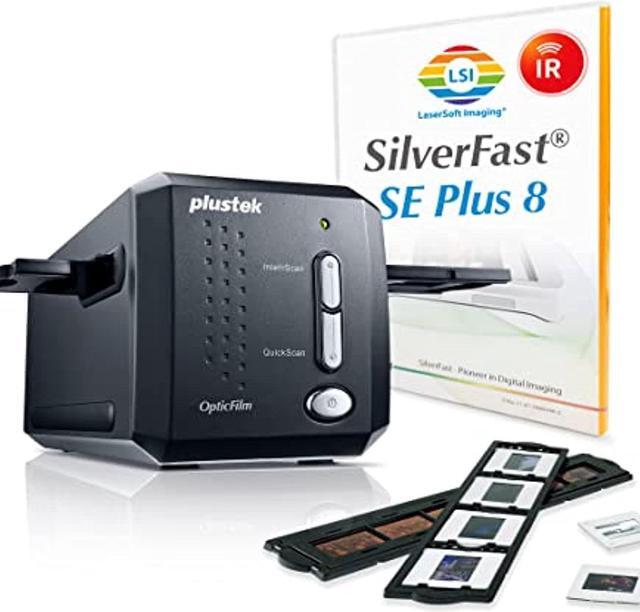Alt view image 2 of 3 - plustek opticfilm 8200i se , 35mm film & slide scanner. 7200 dpi / 48bit output. integrated infrared dust/scratch removal. bundle silverfast se plus 8.8 , support mac and pc.