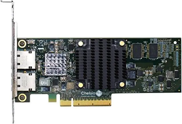 Alt view image 3 of 3 - Chelsio T520-BT T5 Dual Port 10GbE Adapter