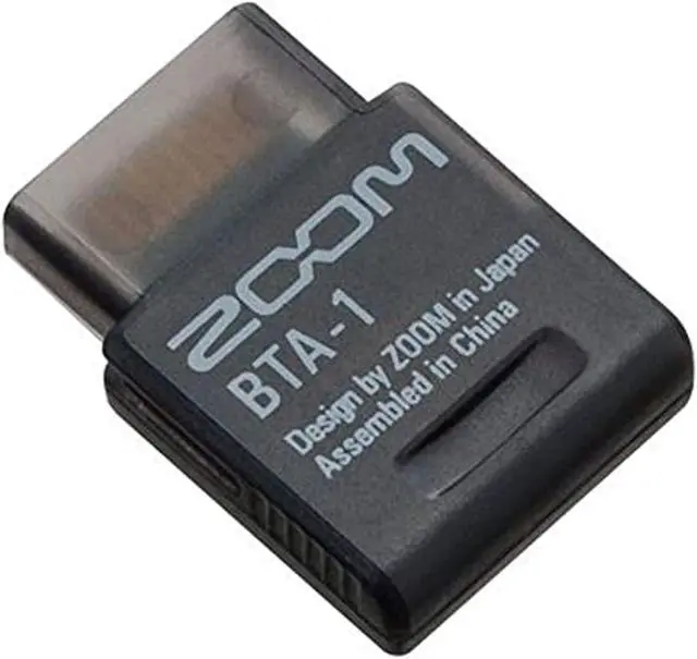 Main image of zoom bta-1 bluetooth adapter, designed for h3-vr, l-20, l-20r, q8n-4k, and f6