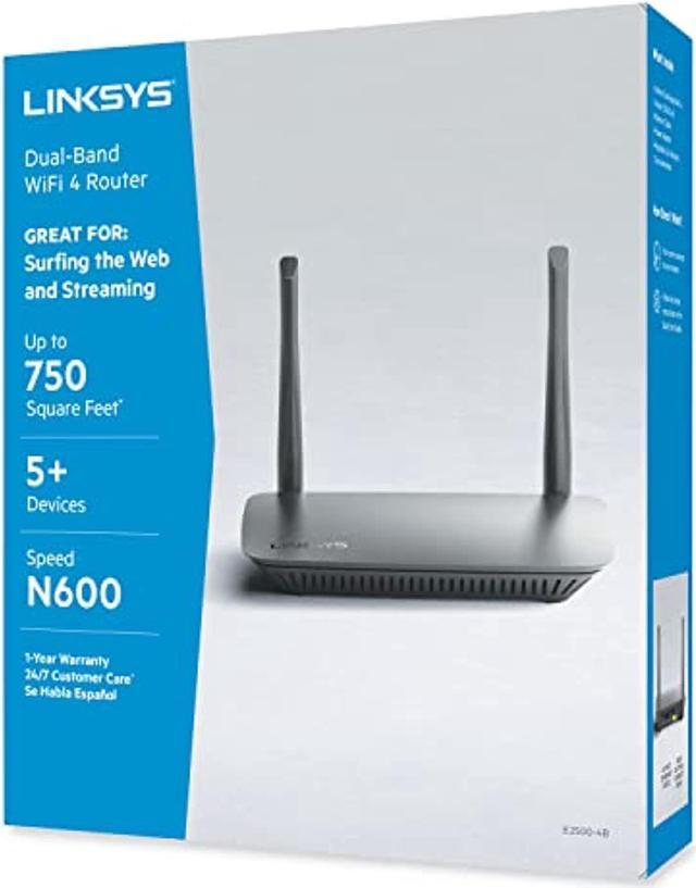 Alt view image 11 of 20 - N600 Dual-Band Wireless Router 5 Ports 2.4 GHz/5 GHz E25004B