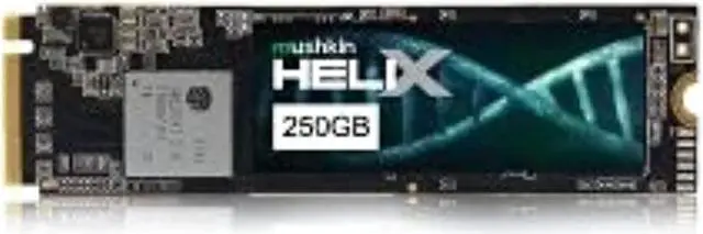 Alt view image 3 of 3 - Mushkin 256GB Helix-L M.2 2280 PCIe Gen3 x4 NVMe 1.3 Solid State Drive Model MKNSSDHL256GB-D8