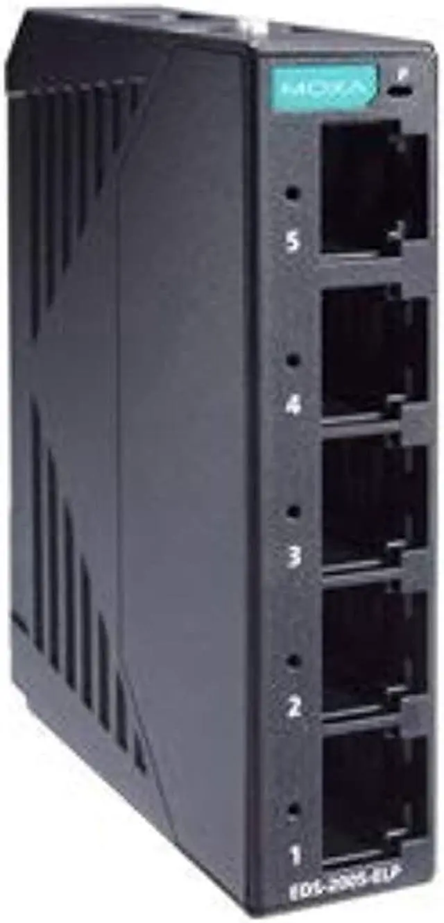 Main image of EDS-2005-ELP - 5-Port Entry-level Unmanaged Switch, 5 Fast TP ports, -10 to 60 degree C