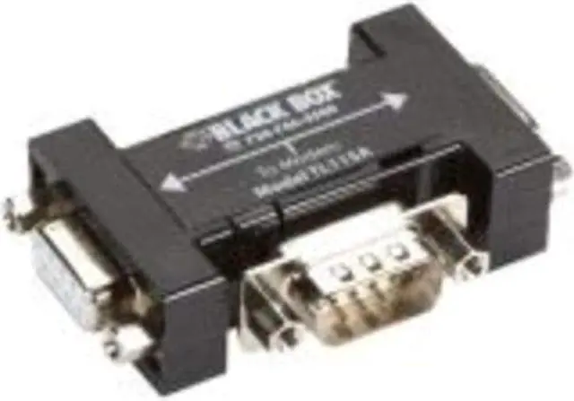 Alt view image 5 of 5 - Black Box TL115A 2-Port Rs232 Db9 Passive Splitt Er