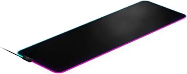 Alt view image 10 of 14 - Steelseries QcK Prism Cloth XL Black Gaming mouse pad