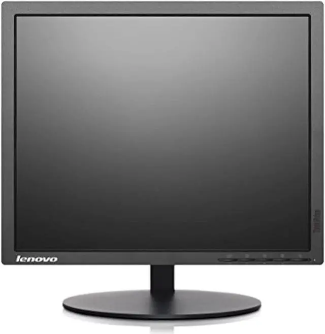 Alt view image 20 of 20 - Lenovo ThinkVision T1714p 17 Inch Square LED Backlit LCD Monitor