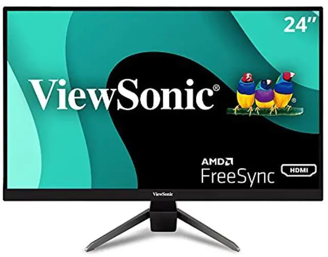 Alt view image 18 of 20 - ViewSonic VX2467-MHD 24 Inch 1080p Gaming Monitor with 100Hz, 1ms, Ultra-Thin Bezels, FreeSync, Eye Care, HDMI, VGA, and DP