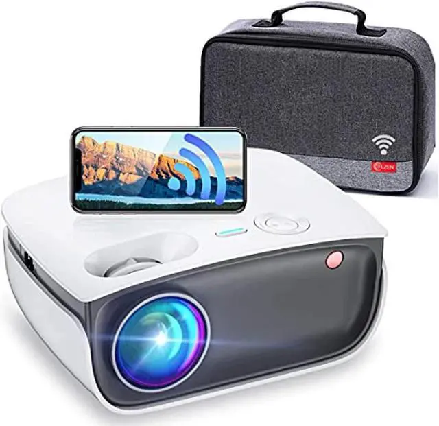 Alt view image 8 of 8 - 1080P Home Theater Projector, 4200 Lumen LED Video Projector 4K Supported, 300" Display and 25x Digital Zoom, with HDMI, USB, SPDIF, Compatible Smartphone TV Stick PS3/4 DVD USB