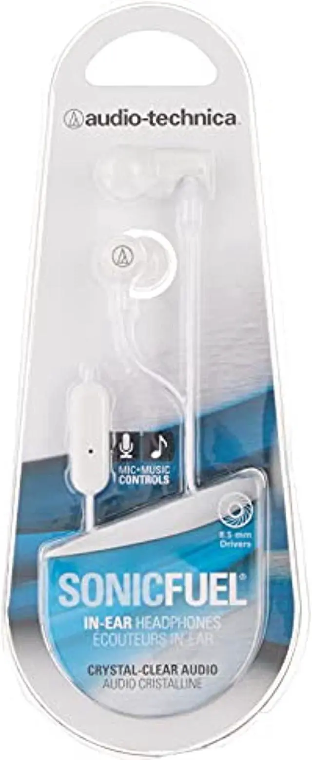 Alt view image 8 of 12 - Audio-Technica Sonicfuel In-Ear Headphones With In-Line Mic & Control