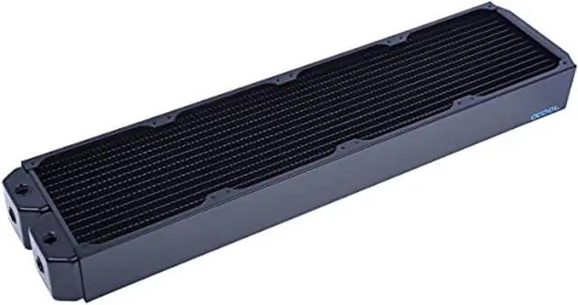 Alt view image 8 of 9 - Alphacool NexXxos UT60 Full Copper Radiator 560, 140mm x 4, Quad Fan, Black