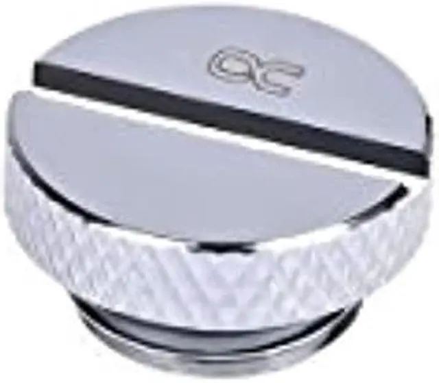 Alt view image 8 of 8 - Alphacool G1/4" HF Stop / Plug Fitting - Chrome (17197)