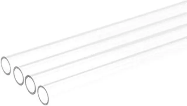 Alt view image 3 of 6 - Alphacool Plexi (Acrylic) HardTube 10mm ID, 13mm OD, 60cm, Clear, 4-pack