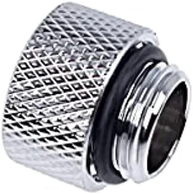 Alt view image 8 of 10 - Alphacool Eiszapfen G1/4" Male to Female 10mm Extender Fitting, Chrome