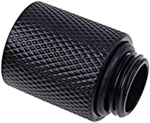 Alt view image 8 of 9 - Alphacool Eiszapfen G1/4" Male to Female 20mm Extender Fitting, Deep Black