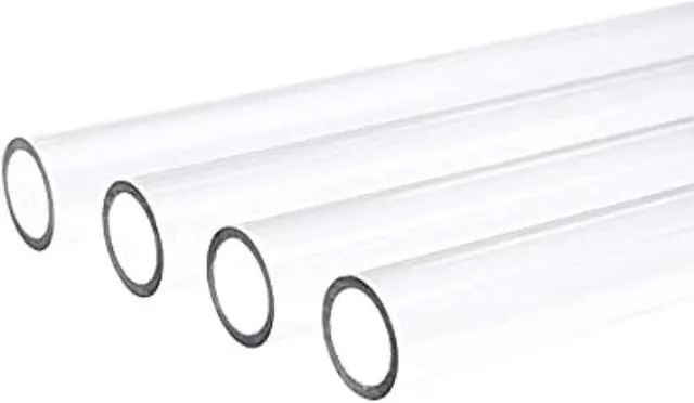 Alt view image 4 of 5 - Alphacool Eisrohr PETG HardTube 10mm ID, 13mm OD, 80cm, Clear, 4-pack
