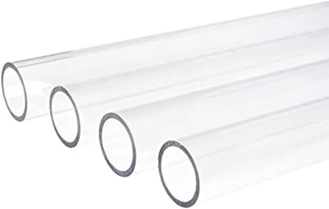 Alt view image 4 of 5 - Alphacool Eisrohr PETG HardTube 13mm ID, 16mm OD, 60cm, Clear, 4-pack