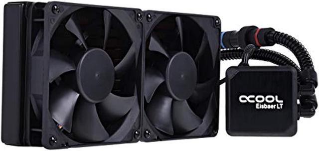 Alt view image 12 of 13 - Alphacool Eisbaer LT240 CPU - black All in One High Performance Water / Liquid Cooler - 240mm Copper Radiator. 11445