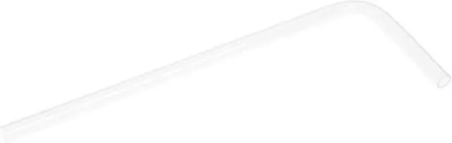 Alt view image 3 of 3 - Alphacool HardTube 13/10mm 90 Degree Tubing, 10/30cm, Plexi