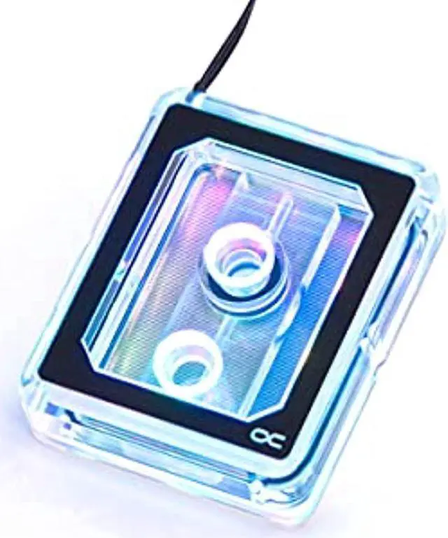 Alt view image 8 of 9 - Alphacool Eisblock XPX Pro Aurora Light CPU Water Block, Plexi