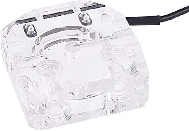 Main image of alphacool 13317 eisdecke ddc plexi top v.4 water cooling pumps
