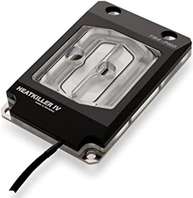 Alt view image 5 of 12 - Watercool HEATKILLER IV PRO CPU Water Block for Threadripper, AMD CPU (Socket sTR4), Acryl Ni / Black