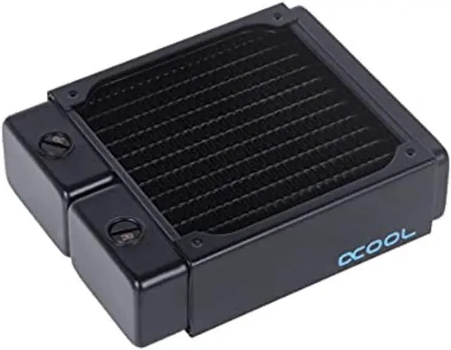 Alt view image 14 of 14 - Alphacool NexXxos XT45 Full Copper 120mm Radiator V.2, 120mm x 1, Single Fan
