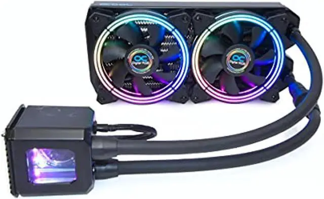 Alt view image 15 of 15 - Alphacool Eisbaer Aurora All-In-One CPU Cooler, 240, Digital RGB