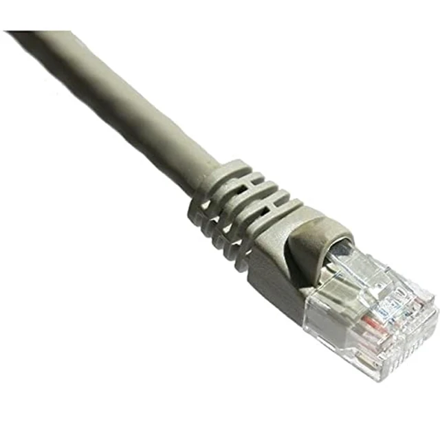 Alt view image 3 of 4 - Axiom C6AMBSFTPG3-AX Patch Cable - Rj-45 (M) To Rj-45 (M) - 3 Ft - Sftp - Cat 6A - Ieee 802.3An - Molded, Snagless, Stranded - Gray