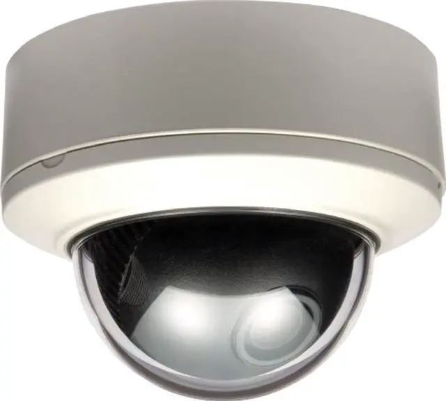 Main image of vitek indoor color dome camera w/9-22mm varifocal lens & 550tvl (white)