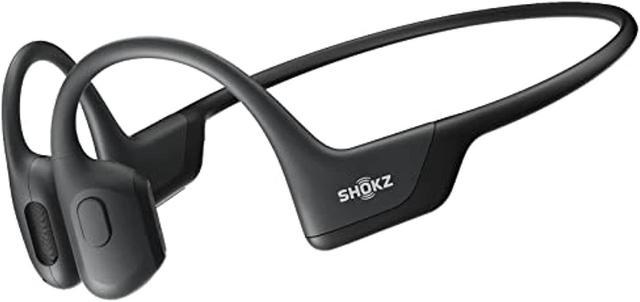 shokz openrun pro - premium bone conduction open-ear bluetooth